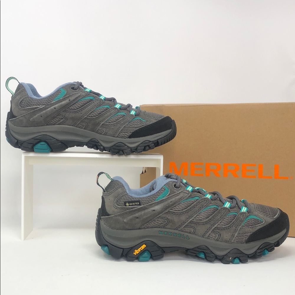 Merrell Moab 3 GTX Gore Tex Granite Women’s Waterproof Hiking Shoes - Size 7